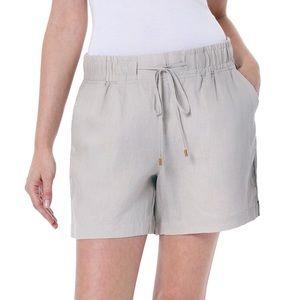Ellen Tracy Company Linen Shorts